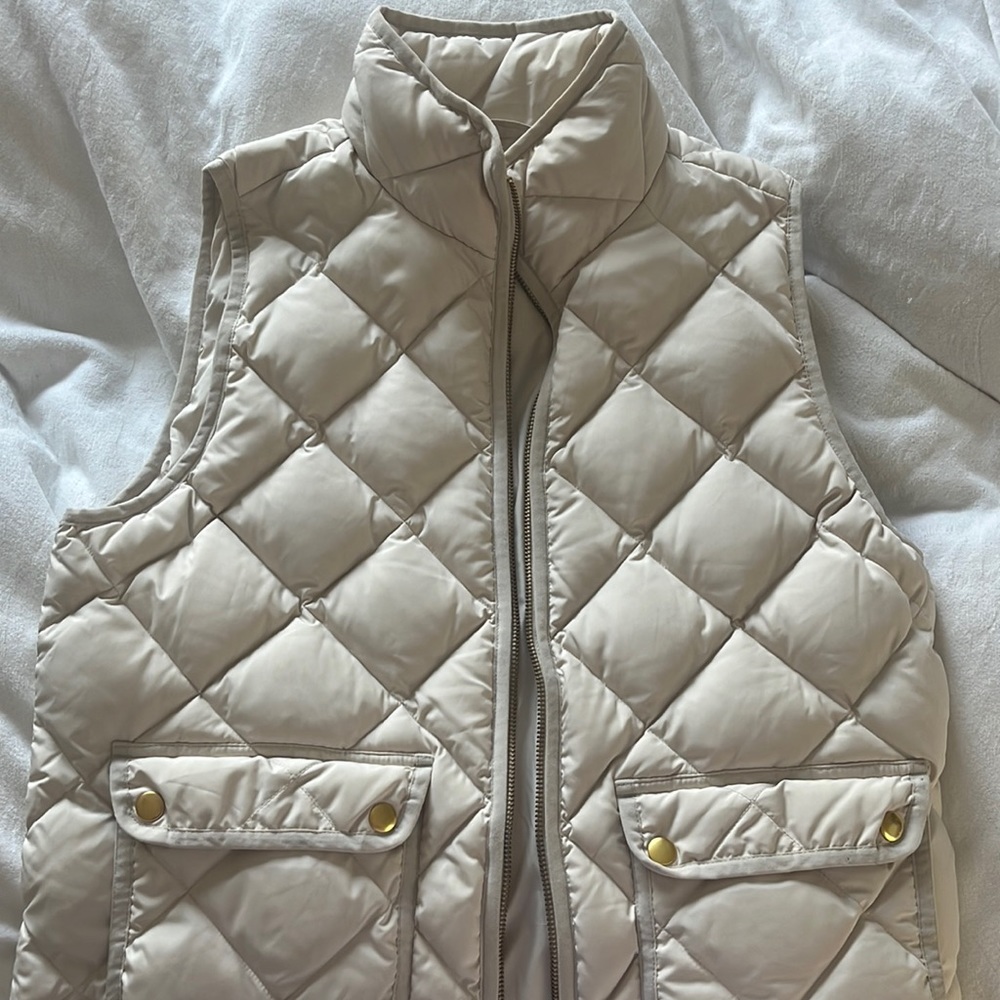J. Crew Puff Vest
